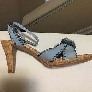 Light blue heels