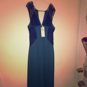 Never worn BCBG maxi evening dress.