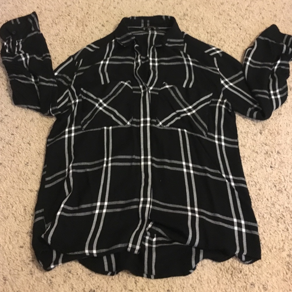 Express plaid shirt