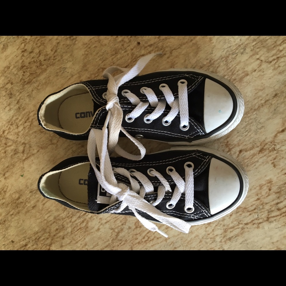 Kids Black Converse