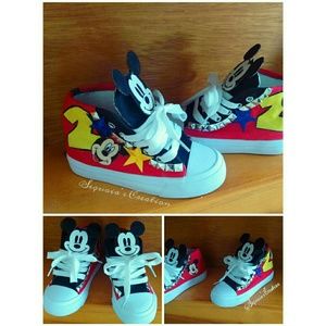 Mickey mouse hightops