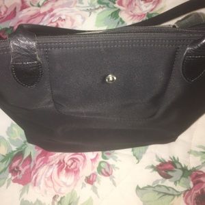 Mini Longchamp All Black Tote