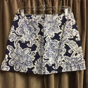 Printed skort