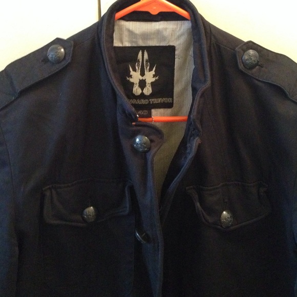 Awesome military  pea coat like jacket - Picture 4 of 4