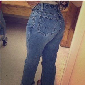 VINTAGE 90s banana republic high waisted jeans