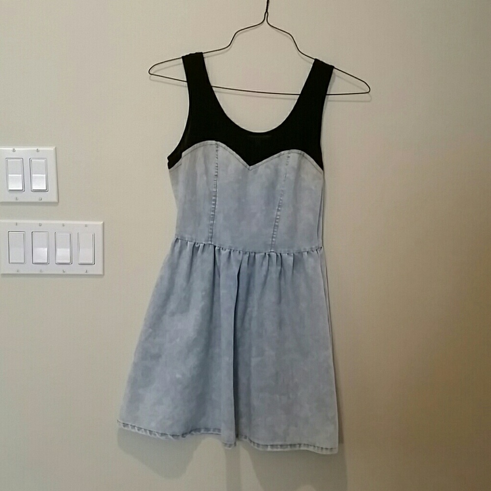 Blue jean dress