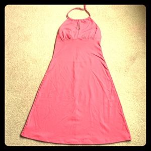 NWT Prana light coral sundress with keyhole top