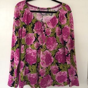 Long sleeve cotton shirt