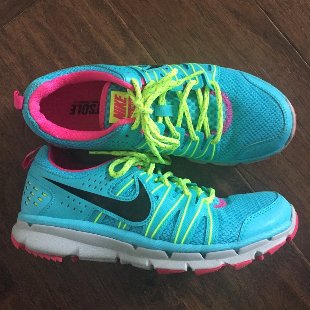 Nike Flex Trail athletic shoes