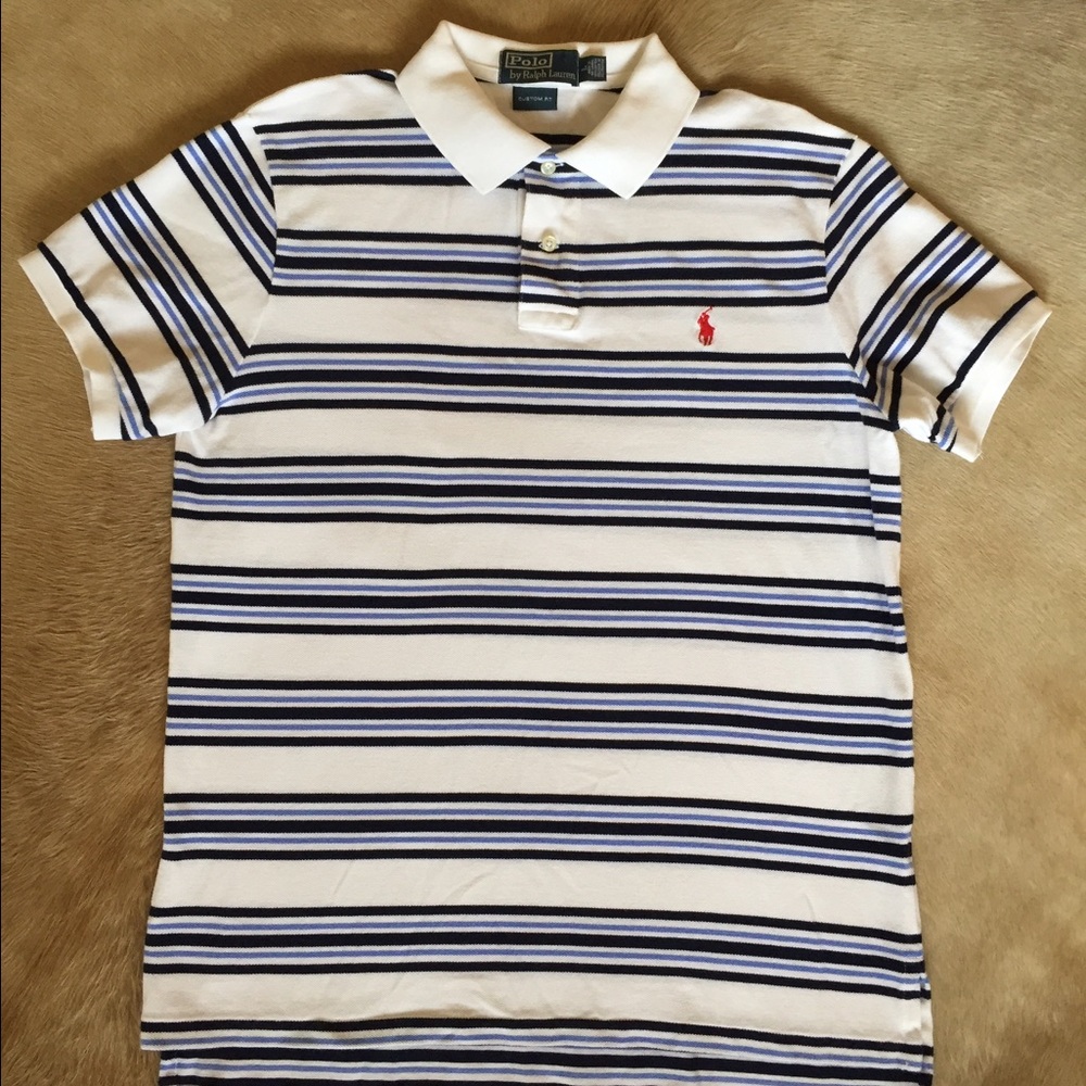 Polo Ralph Lauren Men's Stripe Polo Shirt