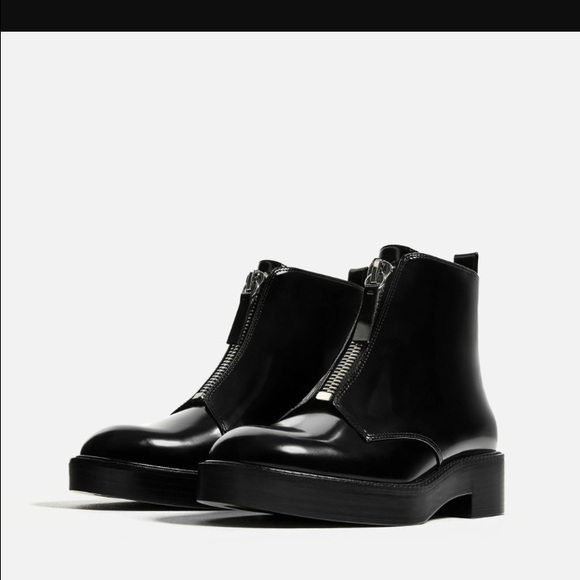 Zara Shoes - Zara Black Ankle Boots