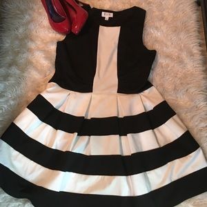 Black and white Dress