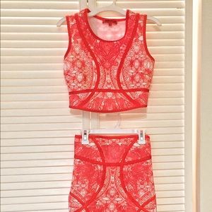 Beautiful Set of Top and Pencil Skirt