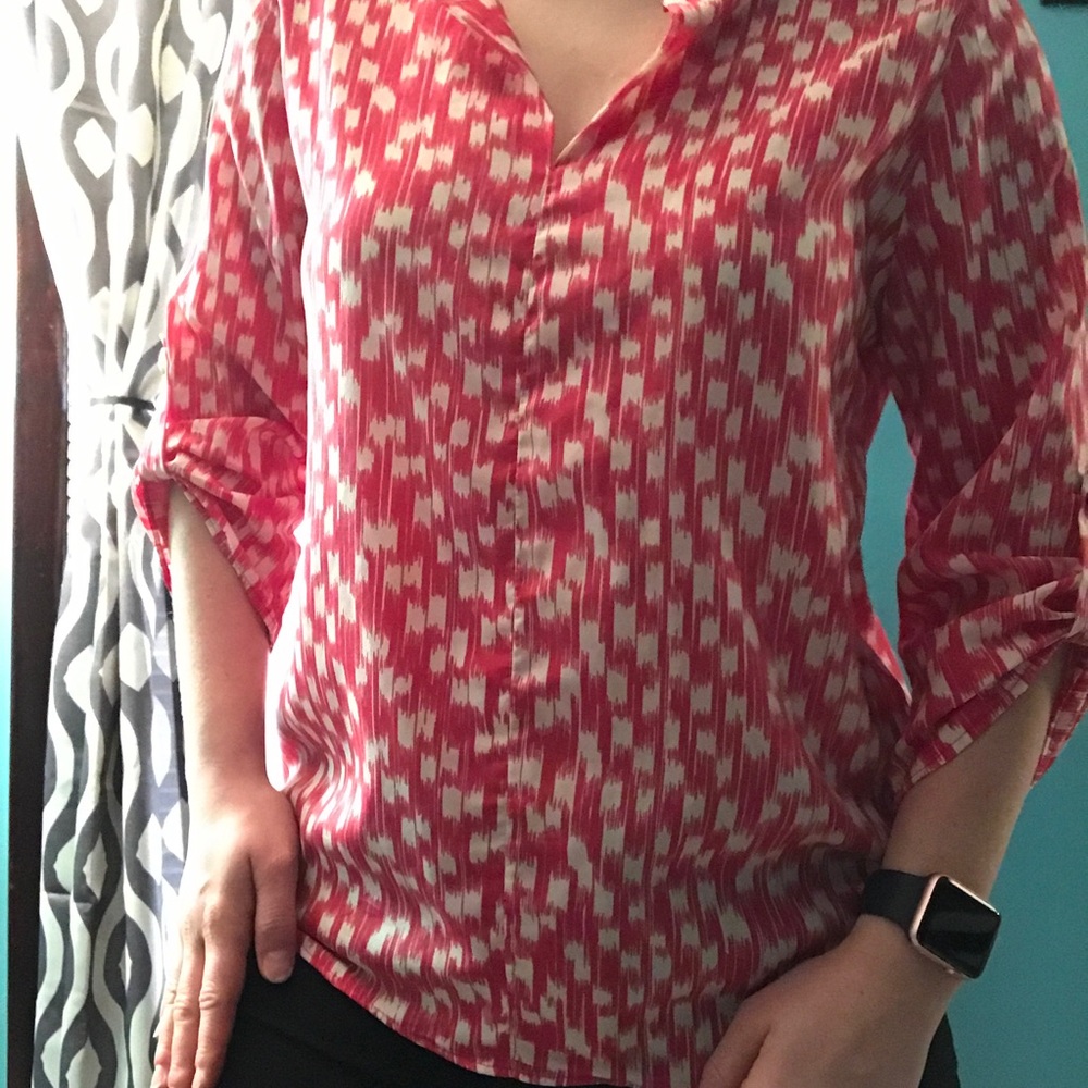 ❌SOLD❌Patterned Blouse