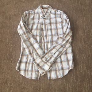 Plaid button up shirt