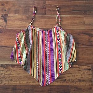 SOLD - Colorful Crop top