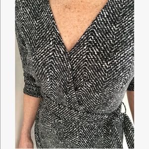 Wrap Dress 3/4 Sleeve