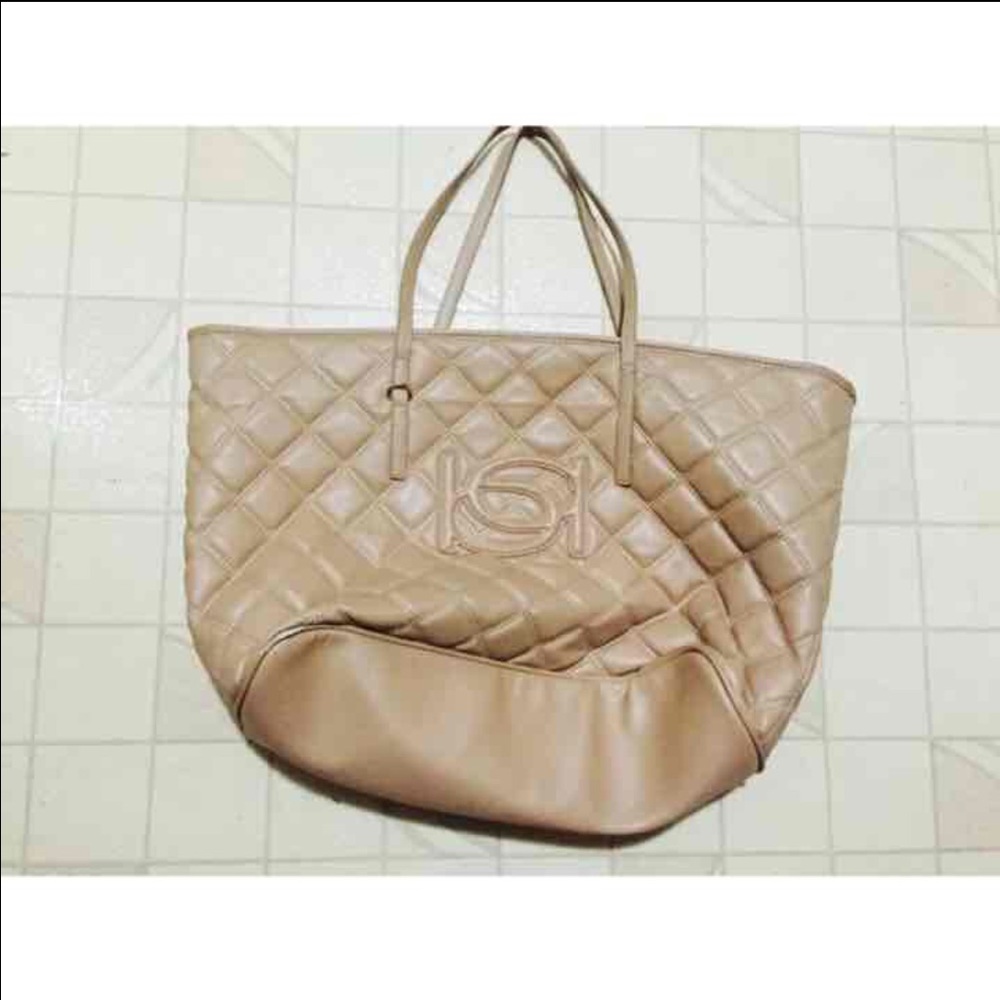 Large Beige BEBE BAG