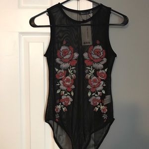 BNWT Mesh bodysuit