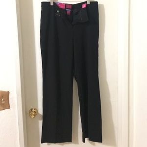 Women's size 16 straight leg black slacks
