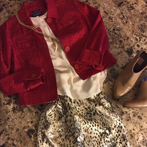 Jones New York signature petite button up jacket