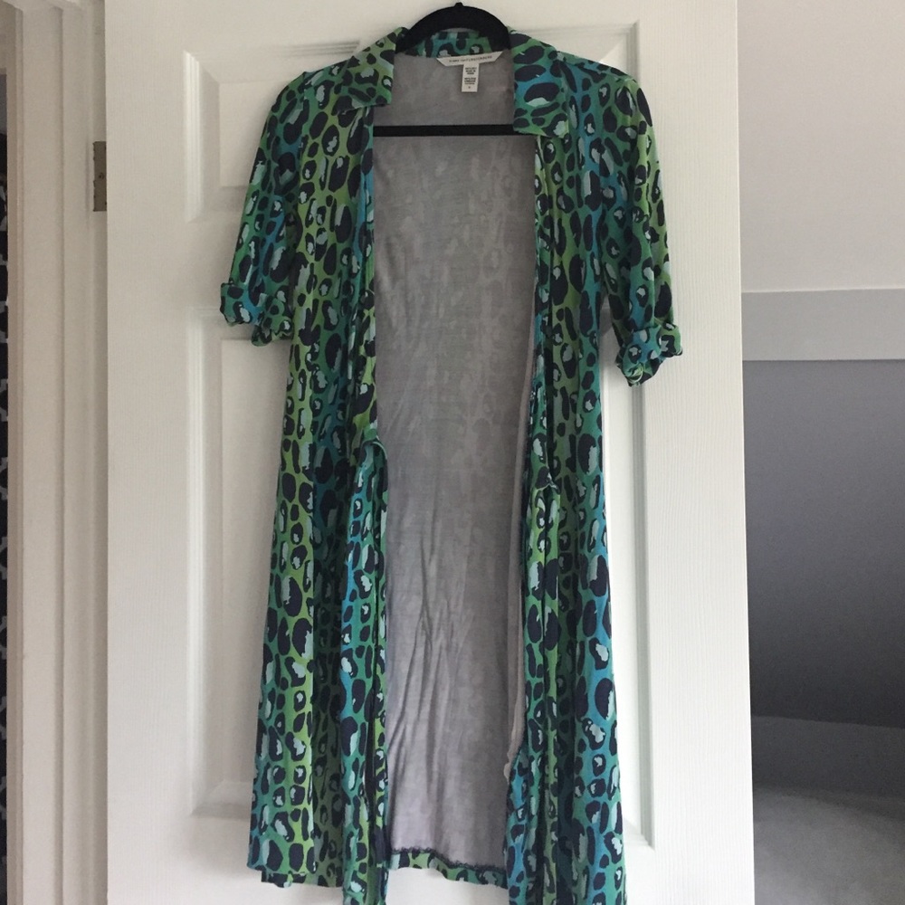 Gently used designer wrap dress