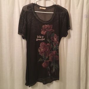 Burnout tee