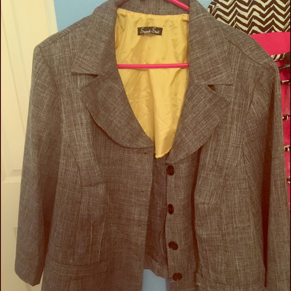 Plus sized cute jacket