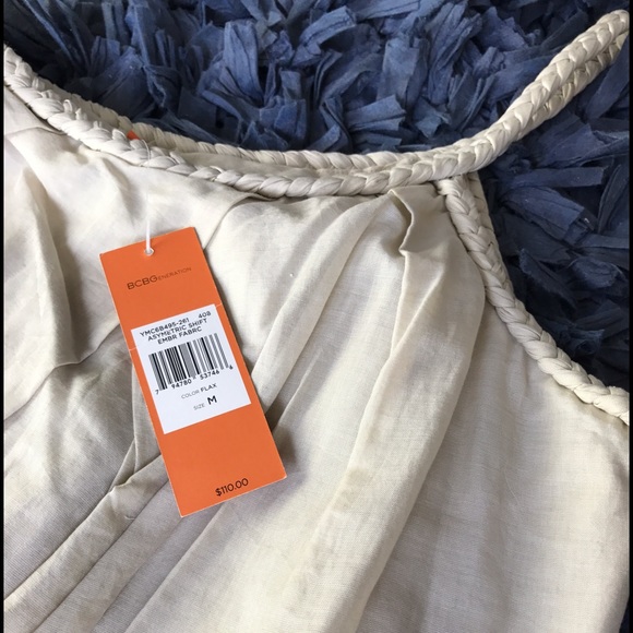 BCBGen Asym 1 Shoulder Dress w/ Embroidery - Picture 3 of 4