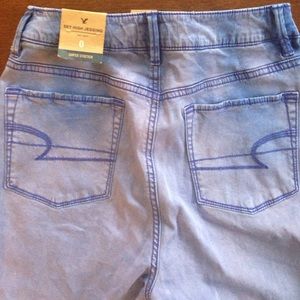 🌟host pick🌟New AEO sky high jegging size 0 short