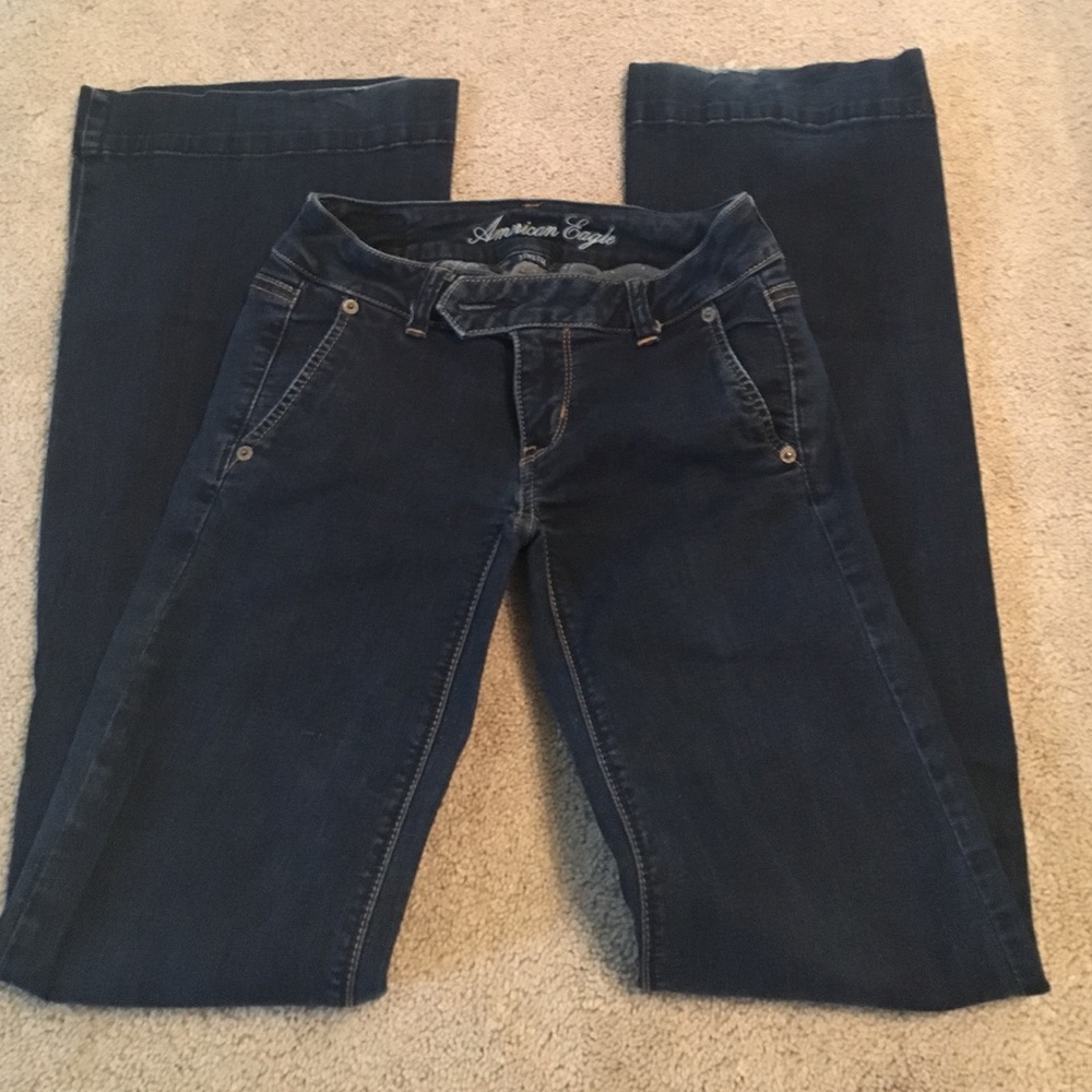 American eagle jeans. Size 00. Wide leg