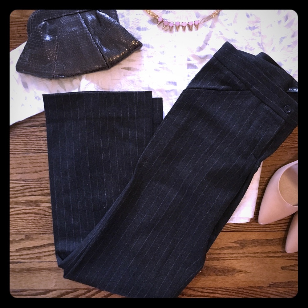 Dolce & Gabbana Wool Pinstripe pants
