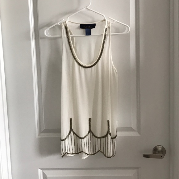Tops - Gold Accent Tank