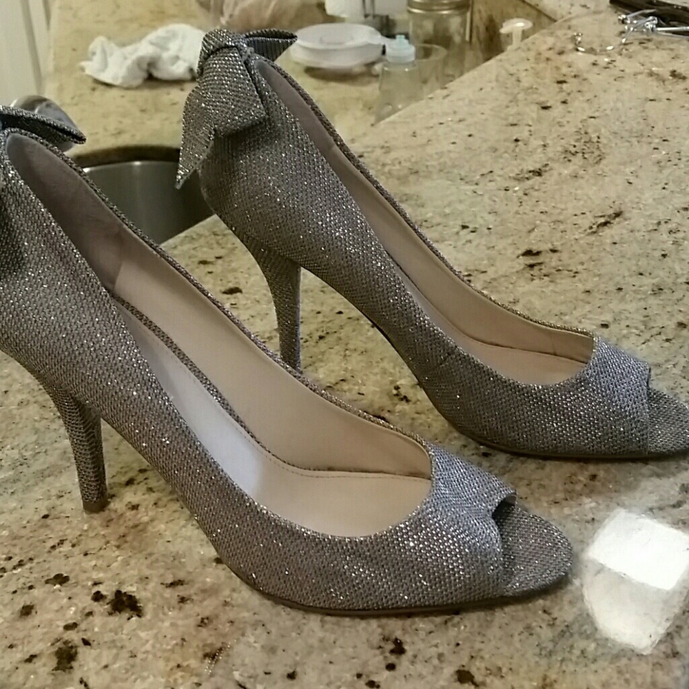Open toe high heels
