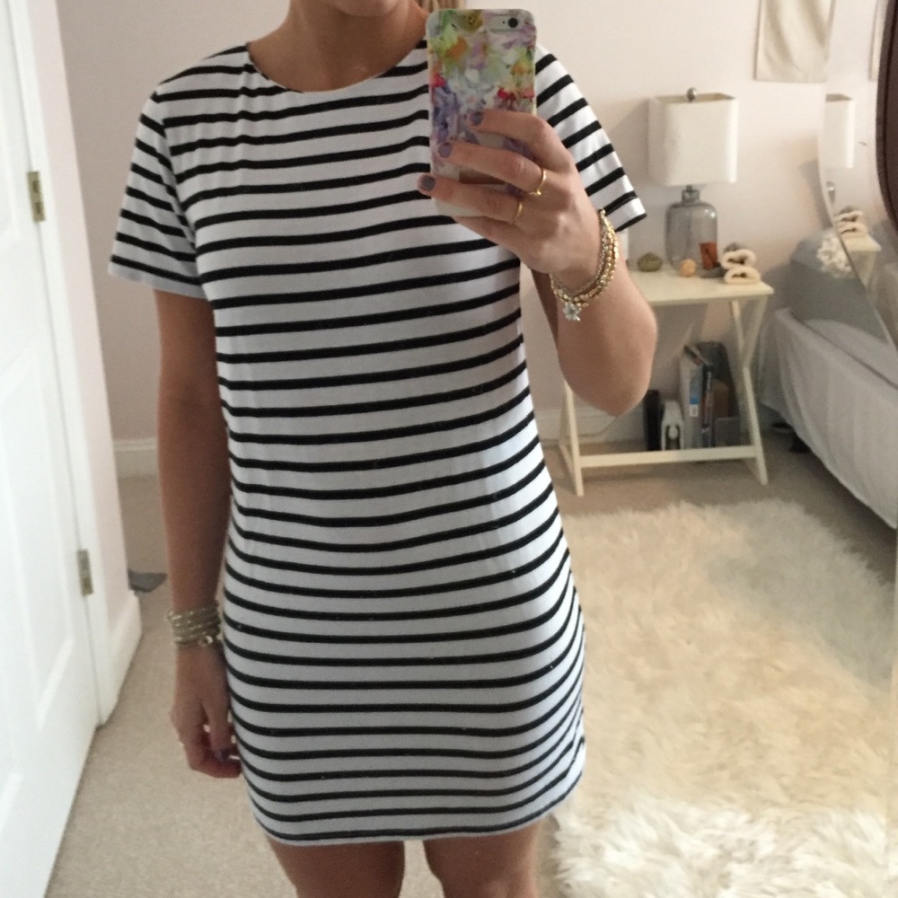 Striped Tshirt Dress