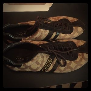Coach tennis shoes