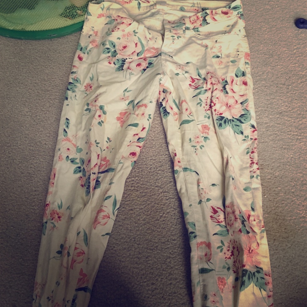 floral pants
