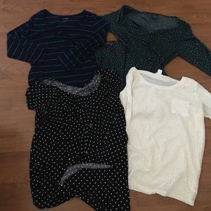 Maternity bundle, size large. Like new!