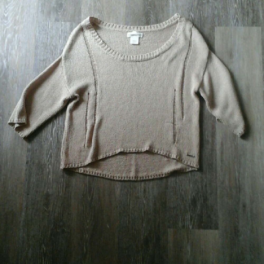 Hang Ten Crop Top Sweater