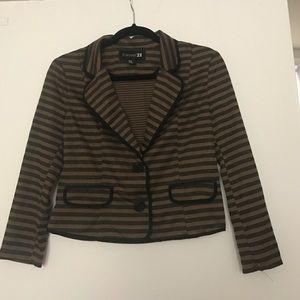 Stripped blazer