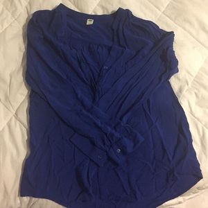 Super silky long sleeve button up dress shirt