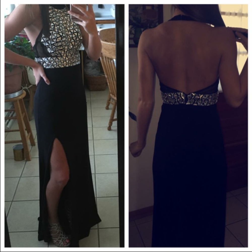 Black prom dress