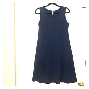 Texturized drop waist shift dress Texturized drop waist shift dress