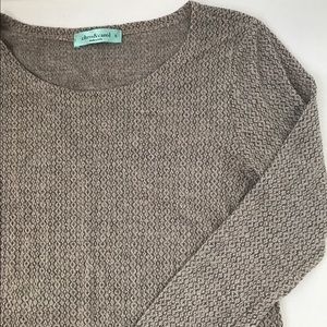 Tan Tunic Sweater | Size S