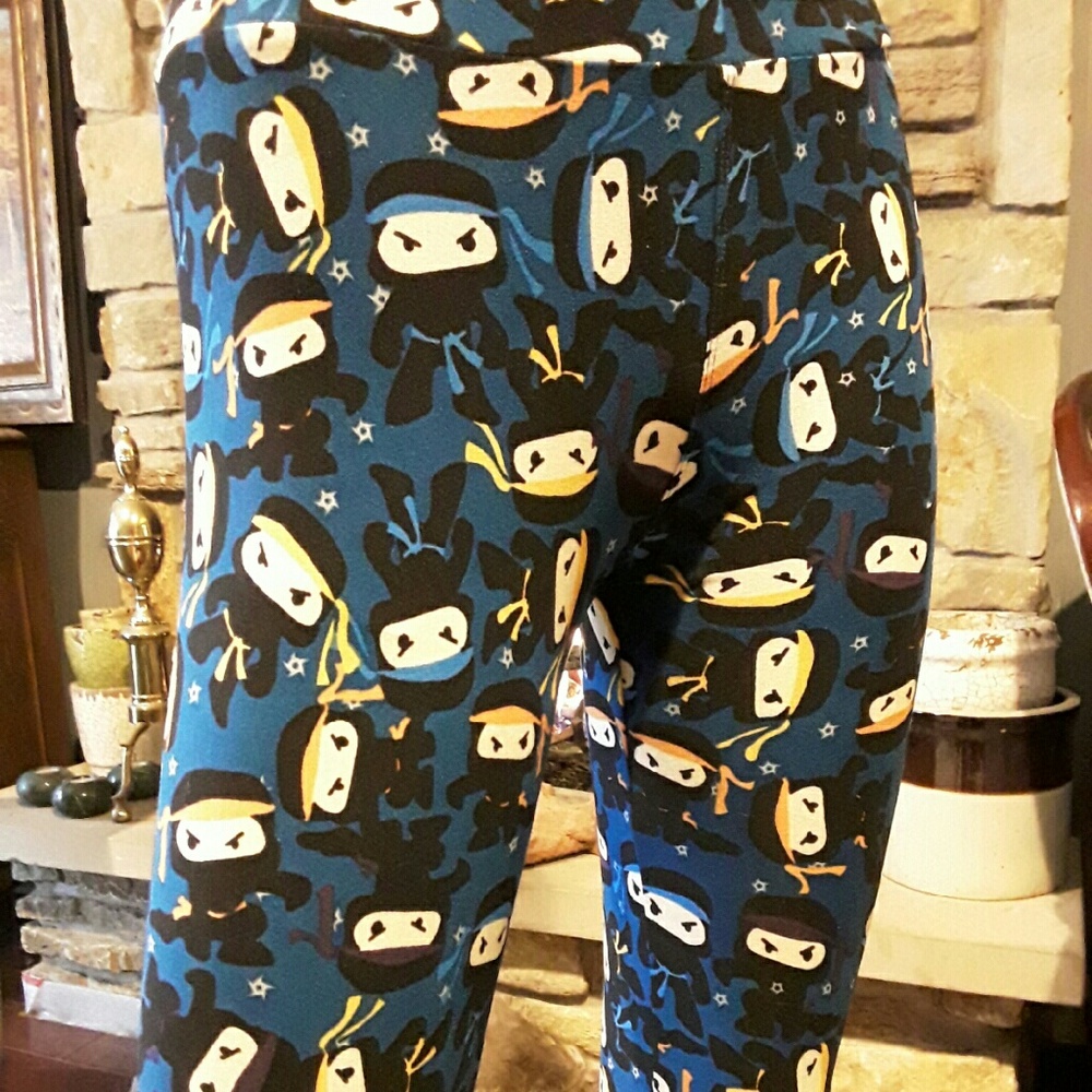 Lularoe Unicorn Rare Fun Ninja leggings