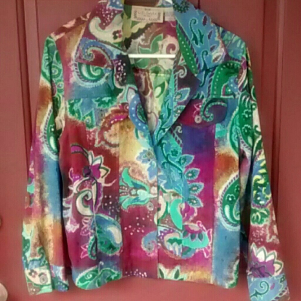 Paisley and Flower Jacket
