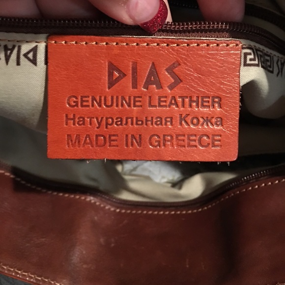 "DIAS" Genuine Leather Purse Made in Greece - Picture 3 of 4