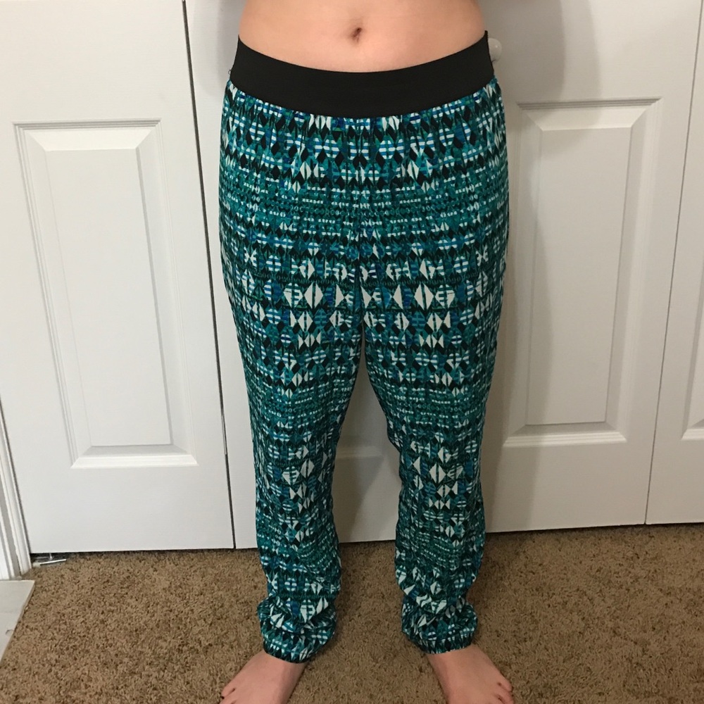 Bohemian boho jogger flowy pants from Dillard's