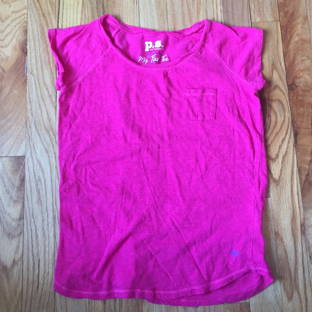 pink top from p.s