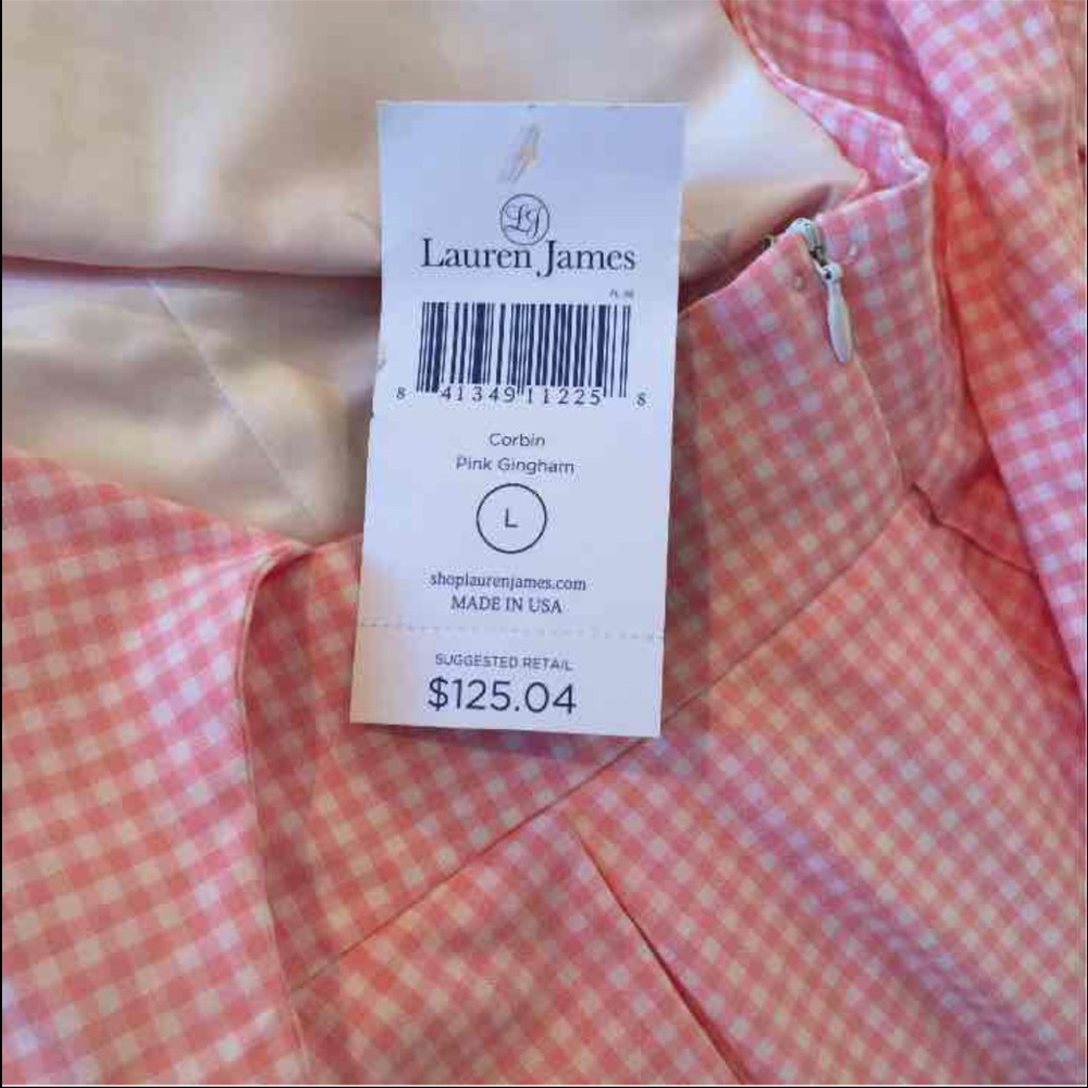 Lauren James dress strapless large NWT - Picture 4 of 4